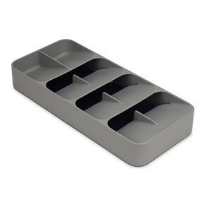 JOSEPH JOSEPH DrawerStore Large Compact Cutlery Organizer - Gray